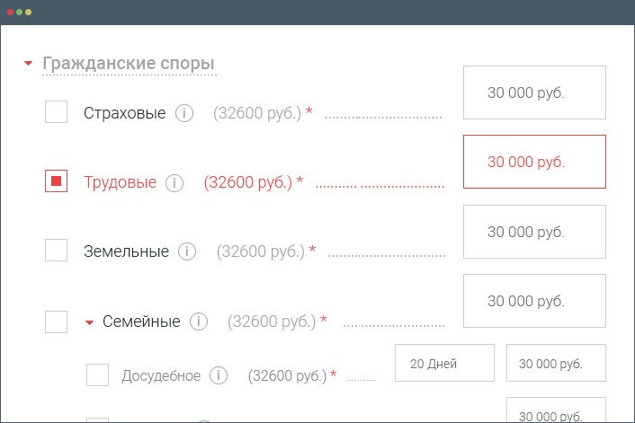 поиск заказов по специализации